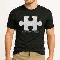 Autism Awareness Puzzle Accept Adapt Advocate Performance Shirt