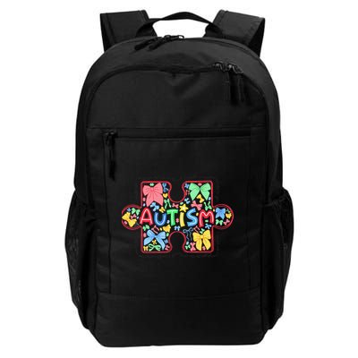 Autism Awareness Puzzle Heart Awareness Day - Women Girl Backpack