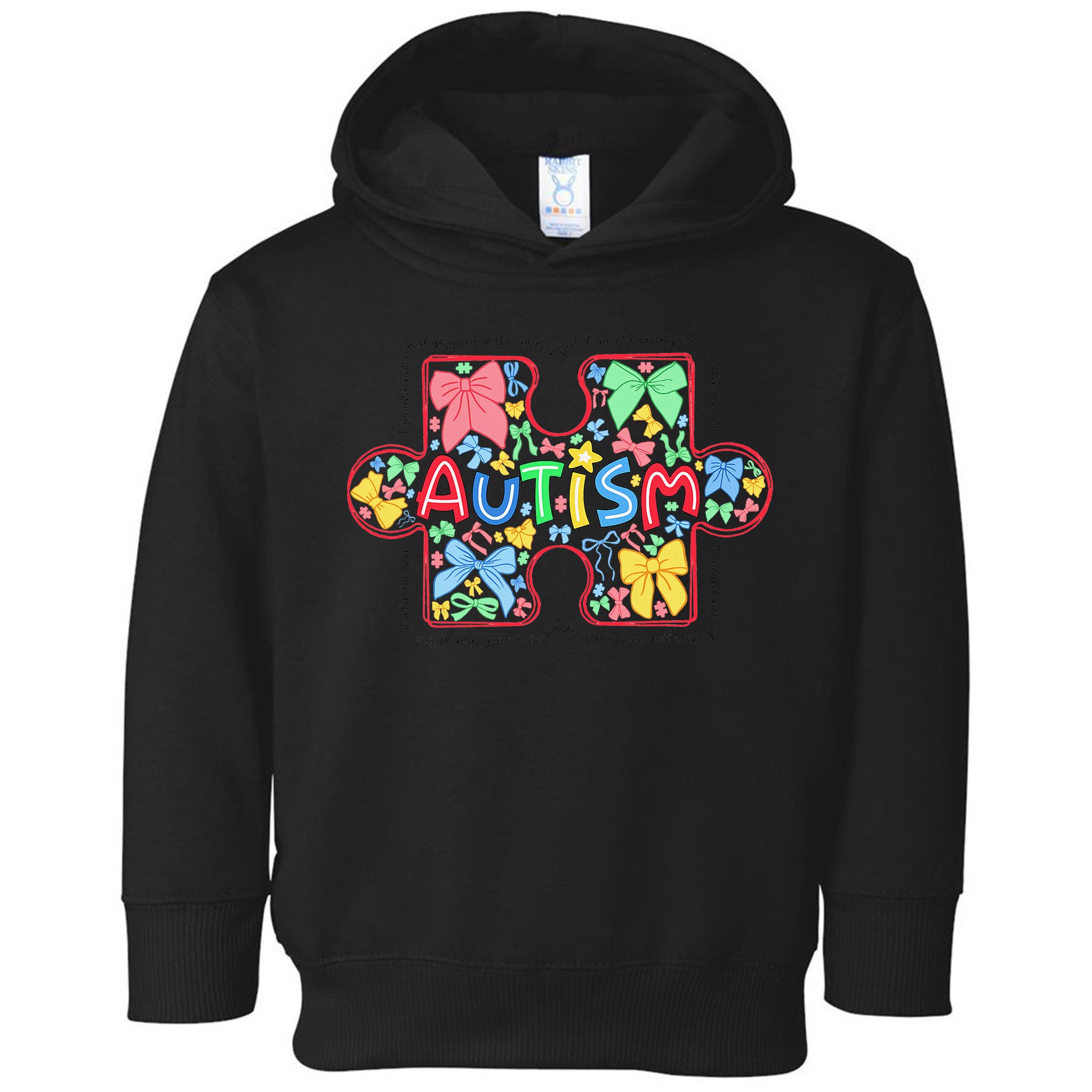 Autism Awareness Puzzle Heart Awareness Day - Women Girl Toddler Hoodie