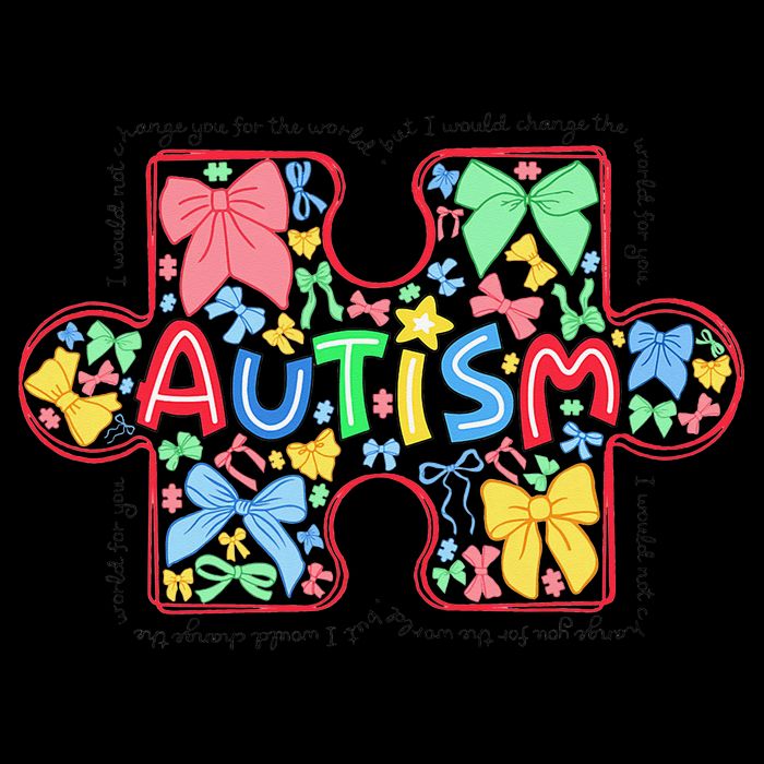 Autism Awareness Puzzle Heart Awareness Day - Women Girl Womens T-Shirt
