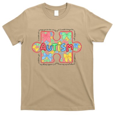 Autism Awareness Puzzle Heart Awareness Day - Women Girl T-Shirt
