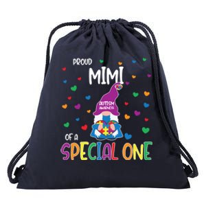 Autism Awareness Proud Mimi Family Matching Gift Great Gift Drawstring Bag