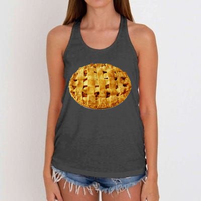 American Apple Pie Halloween Costume T Shir Women's Knotted Racerback Tank