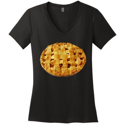 American Apple Pie Halloween Costume T Shir Women's V-Neck T-Shirt