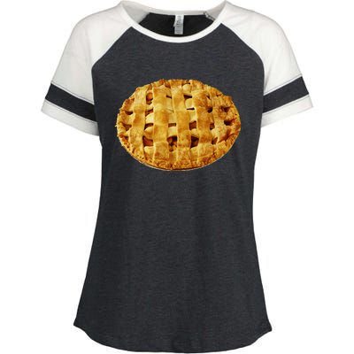 American Apple Pie Halloween Costume T Shir Enza Ladies Jersey Colorblock Tee