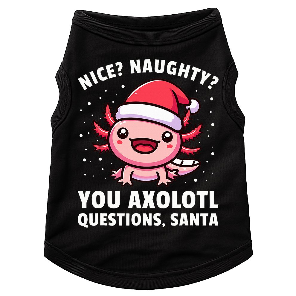 Axolotl  Axolotl Questions Christmas  Doggie Tank