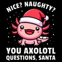 Axolotl  Axolotl Questions Christmas  Sustainable Knit Beanie
