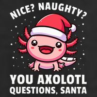 Axolotl  Axolotl Questions Christmas  Golf Towel