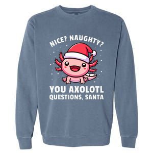 Axolotl  Axolotl Questions Christmas  Garment-Dyed Sweatshirt