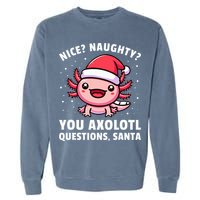 Axolotl  Axolotl Questions Christmas  Garment-Dyed Sweatshirt