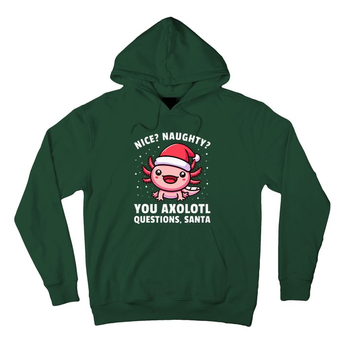 Axolotl  Axolotl Questions Christmas  Hoodie