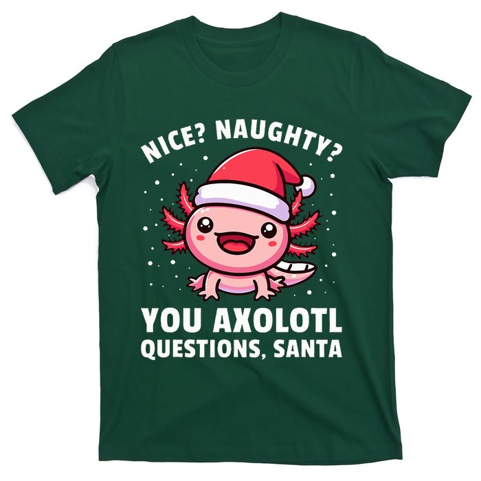 Axolotl  Axolotl Questions Christmas  T-Shirt