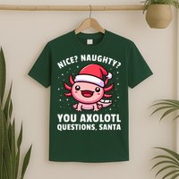 Axolotl  Axolotl Questions Christmas  T-Shirt