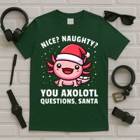 Axolotl  Axolotl Questions Christmas  T-Shirt