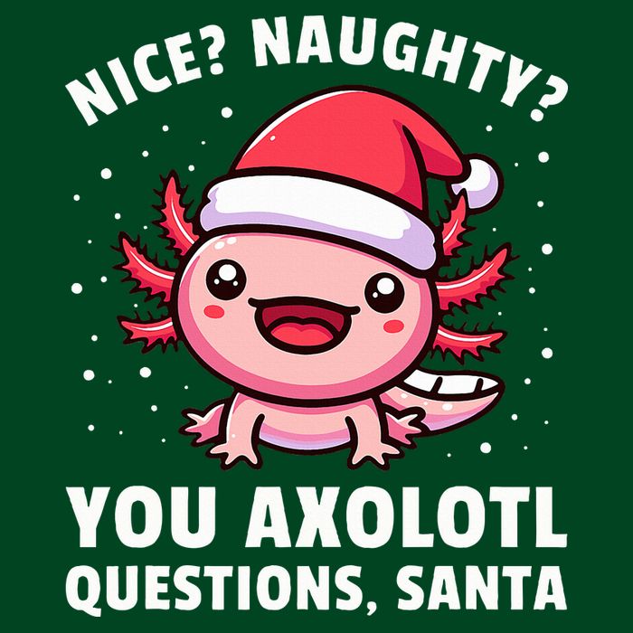 Axolotl  Axolotl Questions Christmas  Magnet