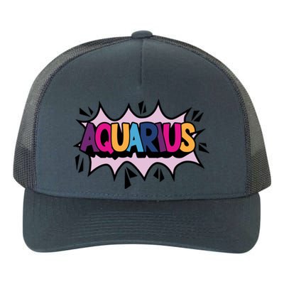 Aquarius Yupoong Adult 5-Panel Trucker Hat