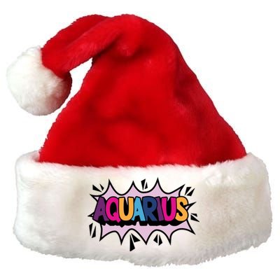 Aquarius Premium Christmas Santa Hat