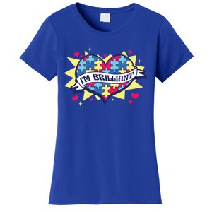 Autism Awareness Quote Proud Autistic Pride Saying Great Gift Women's T-Shirt