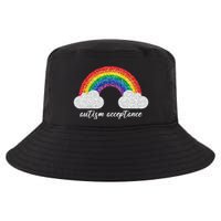 Autism Acceptance Rainbow Cool Comfort Performance Bucket Hat