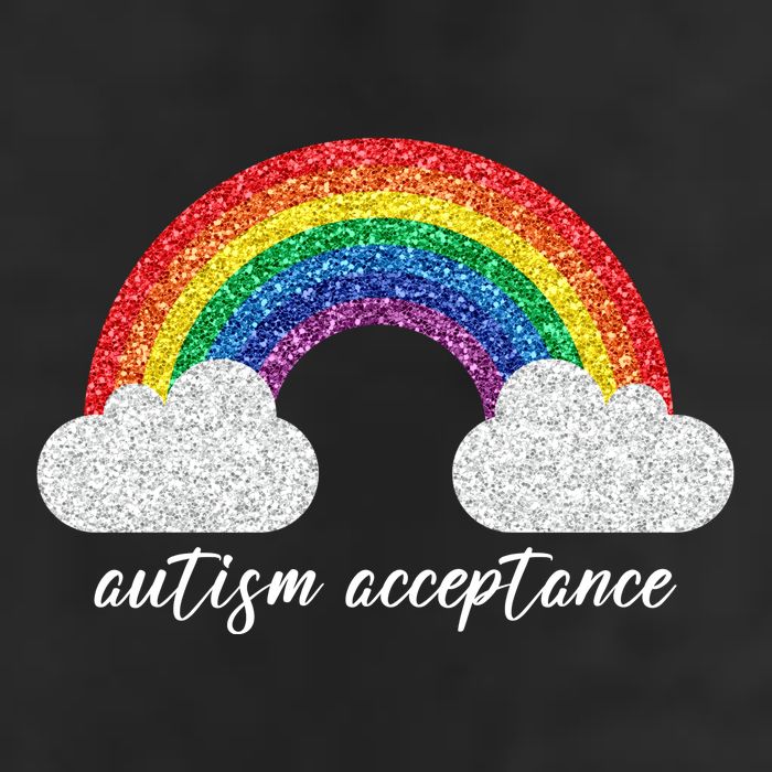 Autism Acceptance Rainbow Cool Comfort Performance Bucket Hat