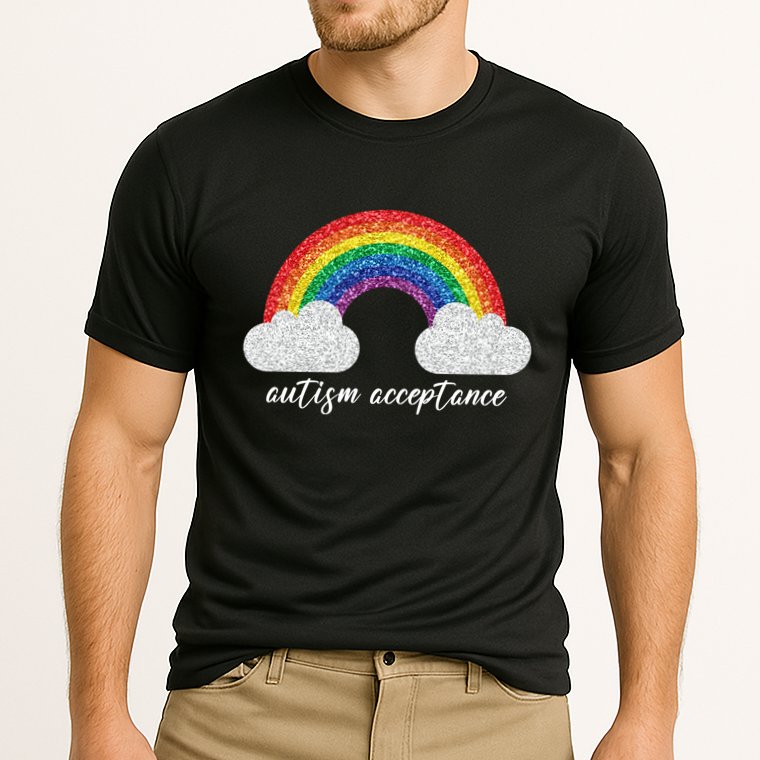Autism Acceptance Rainbow Performance Shirt