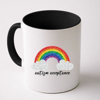 Autism Acceptance Rainbow Mug