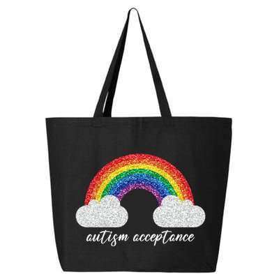 Autism Acceptance Rainbow 25L Jumbo Tote