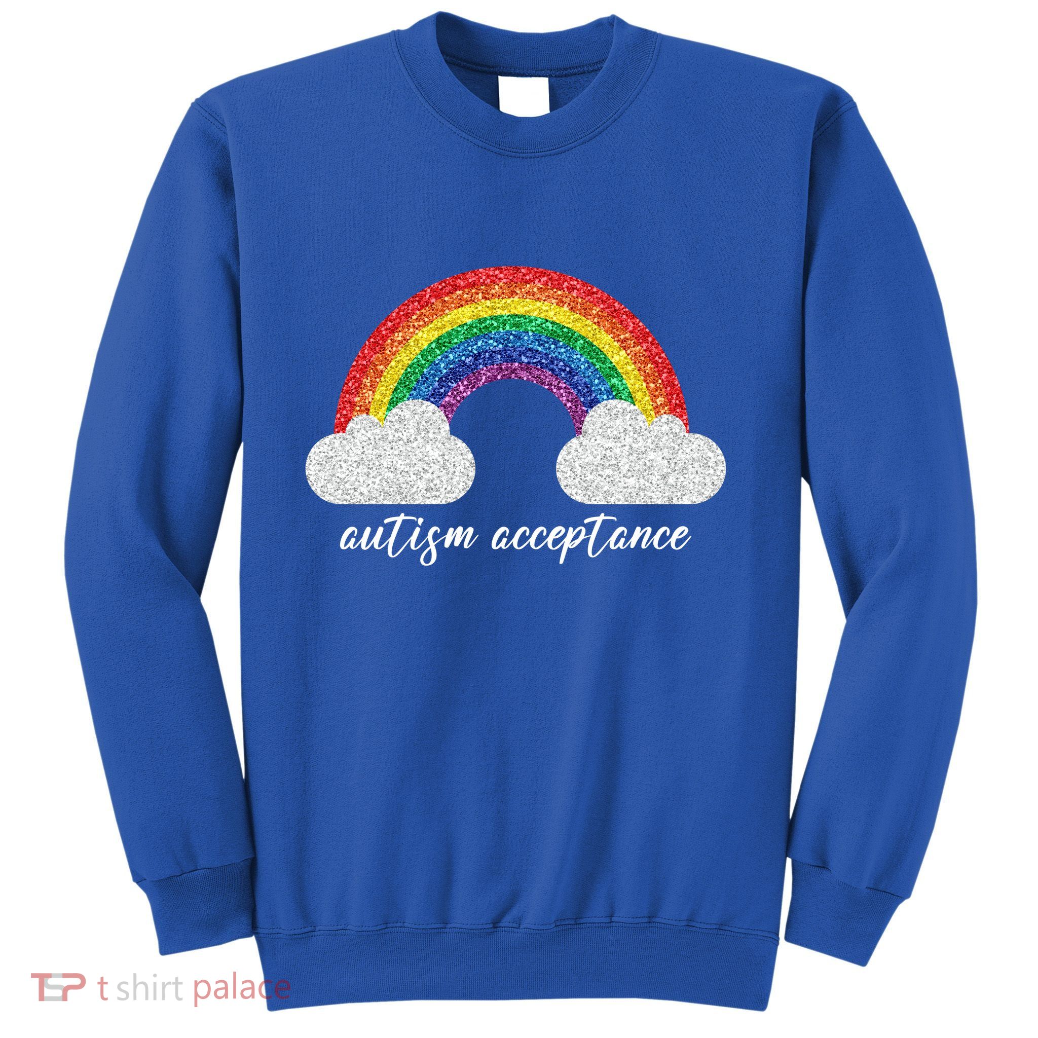 Autism Acceptance Rainbow Sweatshirt