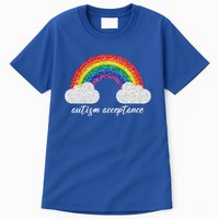 Autism Acceptance Rainbow Tall T-Shirt