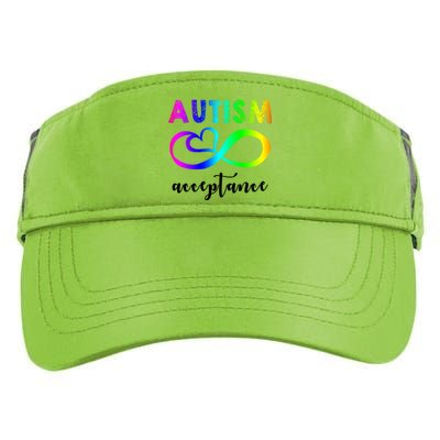 Autism Acceptance Rainbow Adult Drive Performance Visor