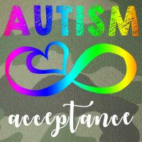 Autism Acceptance Rainbow Legacy Tie Dye Trucker Hat