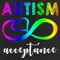 Autism Acceptance Rainbow Cool Comfort Performance Bucket Hat