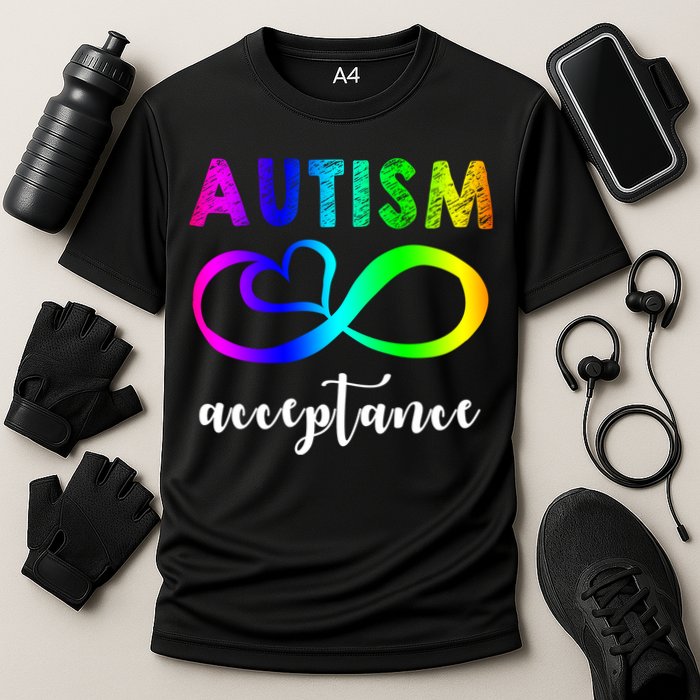 Autism Acceptance Rainbow Performance Shirt
