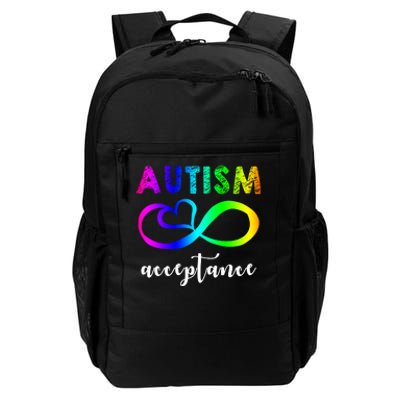 Autism Acceptance Rainbow Daily Commute Backpack