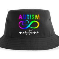 Autism Acceptance Rainbow Sustainable Bucket Hat