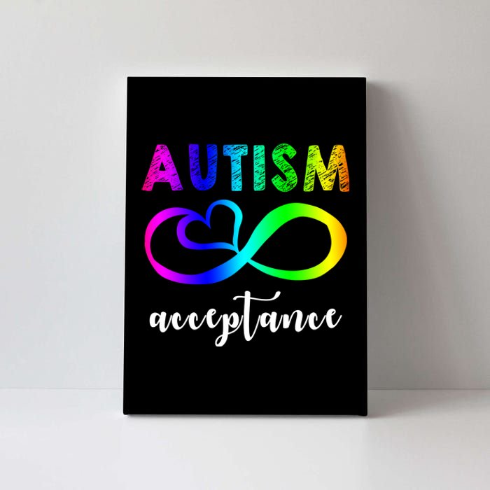 Autism Acceptance Rainbow Canvas