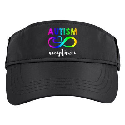 Autism Acceptance Rainbow Adult Drive Performance Visor