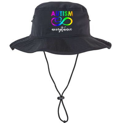 Autism Acceptance Rainbow Bucket Hat