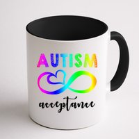 Autism Acceptance Rainbow Mug