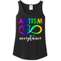 Autism Acceptance Rainbow Ladies Essential Tank