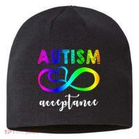Autism Acceptance Rainbow Sustainable Beanie