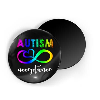 Autism Acceptance Rainbow Magnet