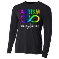 Autism Acceptance Rainbow Cooling Performance Long Sleeve Crew