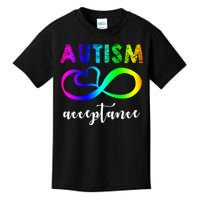 Autism Acceptance Rainbow Kids T-Shirt