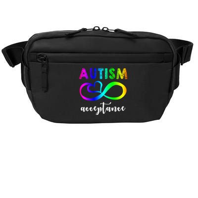 Autism Acceptance Rainbow Crossbody Pack