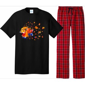 Autism Awareness Roar Cute Lion Puzzle Gift Pajama Set