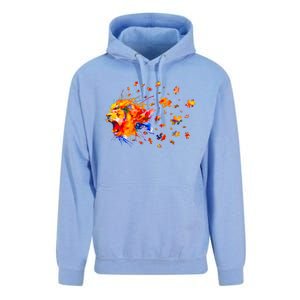 Autism Awareness Roar Cute Lion Puzzle Gift Unisex Surf Hoodie