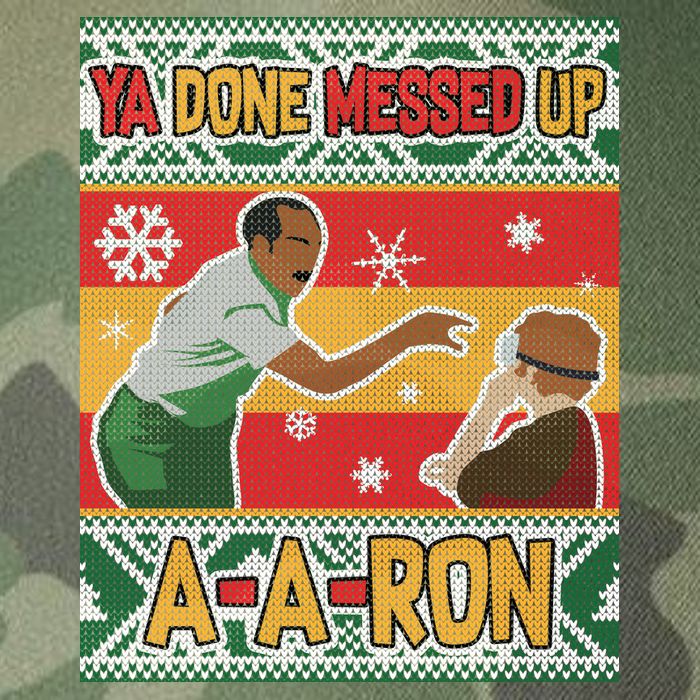 Ya Done Messed Up A A Ron Ugly Christmas Funny Legacy Tie Dye Trucker Hat