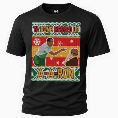 Ya Done Messed Up A A Ron Ugly Christmas Funny Performance Shirt