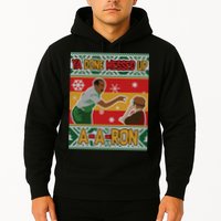 Ya Done Messed Up A A Ron Ugly Christmas Funny Hoodie